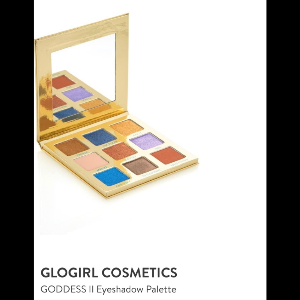 Brand New Sealed Goddess 11 Glo Girl Cosmetics Eye Shadow Palette